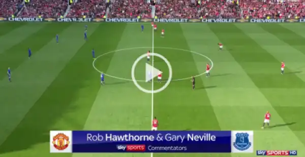 Manchester United 4-0 Everton (Premier League Highlight)